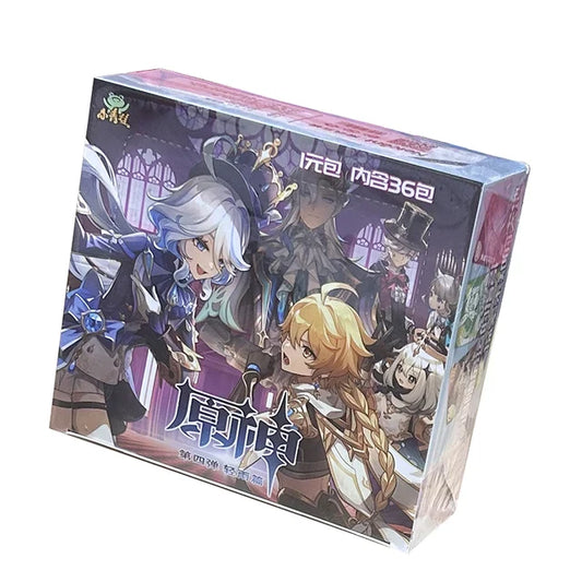 Goodies : 1x paquet de 4 cartes à collectionner Genshin Impact (GS1M04)