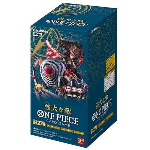 Goodies : 1x paquet de 6 cartes One Piece TCG OP03 (JAP)